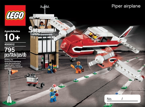 Конструктор LEGO (ЛЕГО) Miscellaneous 4000012 Piper Airplane