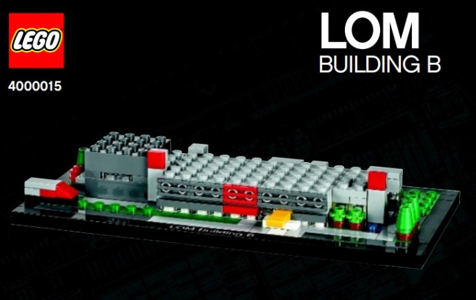 Конструктор LEGO (ЛЕГО) Miscellaneous 4000015 LOM Building B