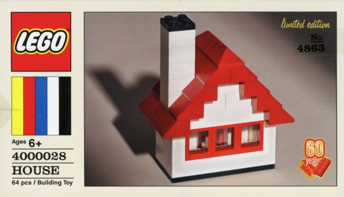 Конструктор LEGO (ЛЕГО) Classic 4000028 House