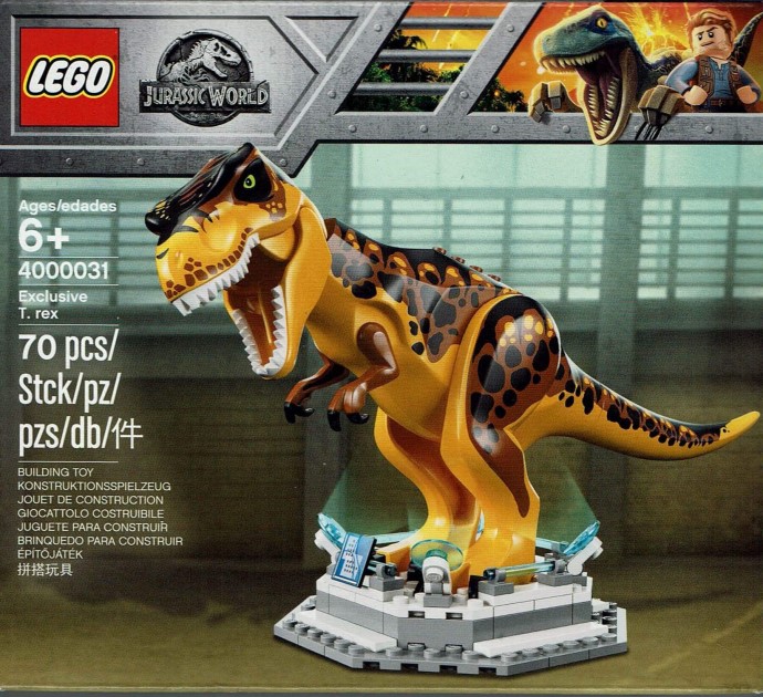 Конструктор LEGO (ЛЕГО) Jurassic World 4000031 Exclusive T. rex