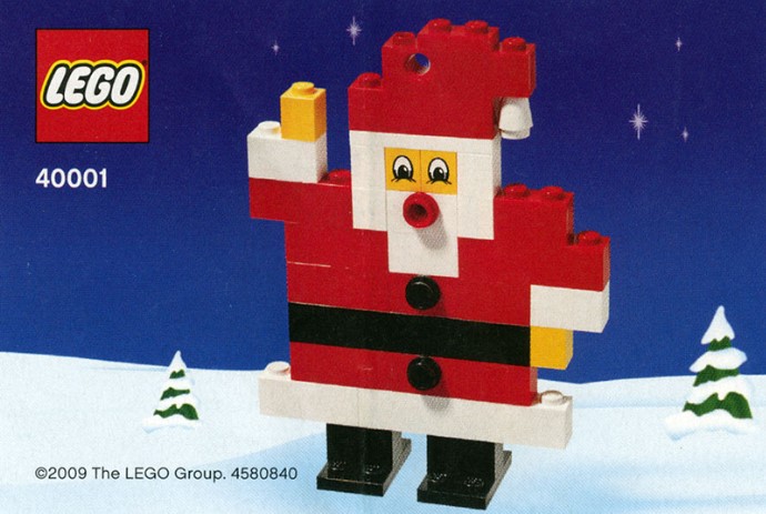 Конструктор LEGO (ЛЕГО) Seasonal 40001 Santa Claus