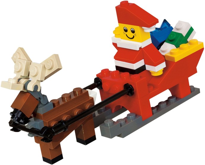 Конструктор LEGO (ЛЕГО) Seasonal 40010 Father Christmas with Sledge Building Set