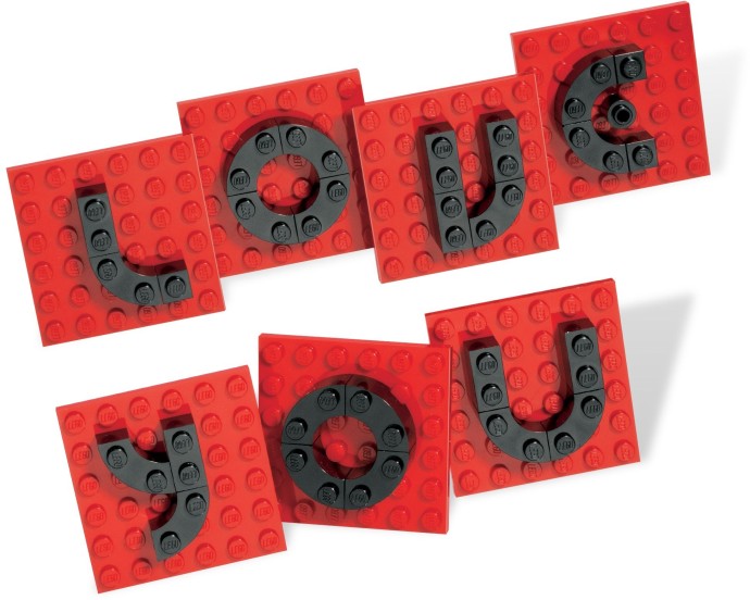 Конструктор LEGO (ЛЕГО) Seasonal 40016 Valentine Letter Set