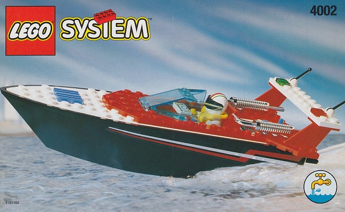 Lego tugboat 4005 sales