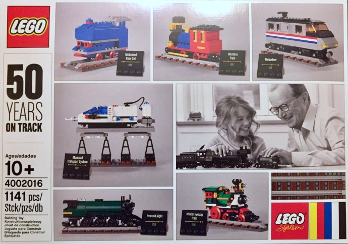 Конструктор LEGO (ЛЕГО) Miscellaneous 4002016 50 Years on Track