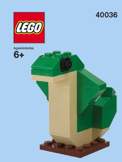 Конструктор LEGO (ЛЕГО) Promotional 40036 Cobra