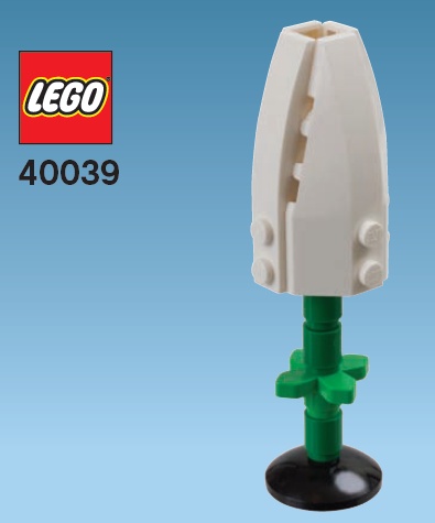 Конструктор LEGO (ЛЕГО) Promotional 40039 Tulip