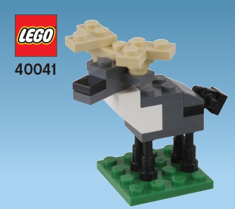 Конструктор LEGO (ЛЕГО) Promotional 40041 Moose