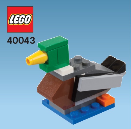 Конструктор LEGO (ЛЕГО) Promotional 40043 Duck
