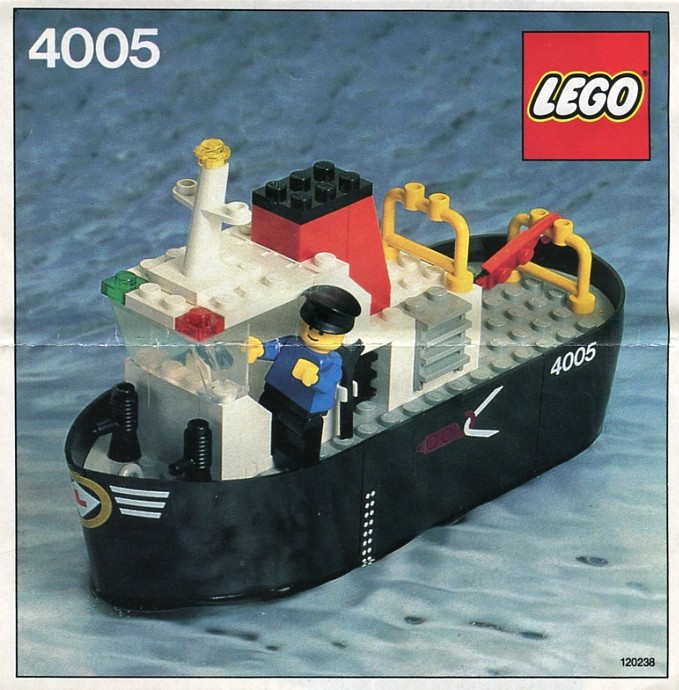 Lego tugboat top