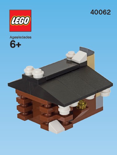 Конструктор LEGO (ЛЕГО) Promotional 40062 Log Cabin