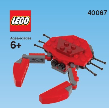 Конструктор LEGO (ЛЕГО) Promotional 40067 Crab