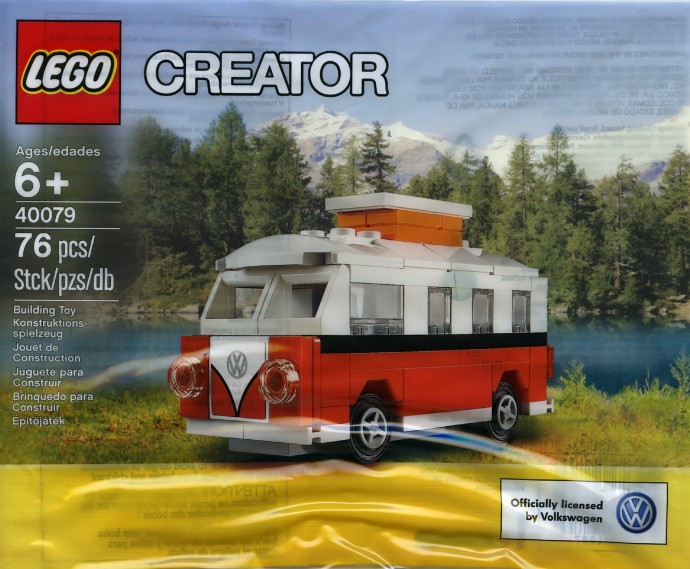 Конструктор LEGO (ЛЕГО) Creator 40079 Mini VW T1 Camper Van