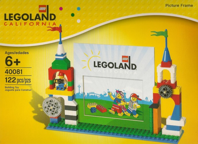 Конструктор LEGO (ЛЕГО) Miscellaneous 40081 LEGOLAND Picture Frame -- California Edition