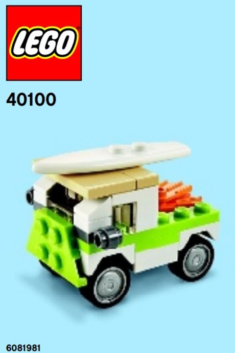 Конструктор LEGO (ЛЕГО) Promotional 40100 Surf Van