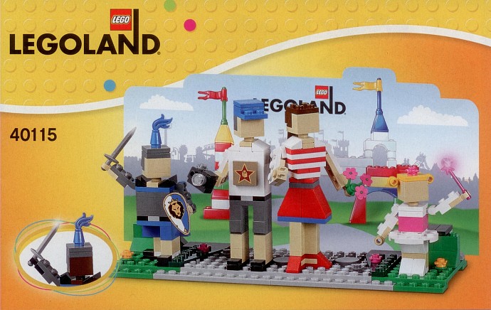 Конструктор LEGO (ЛЕГО) Promotional 40115 LEGOLAND Entrance with Family