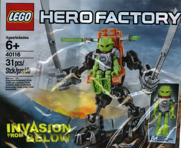 Конструктор LEGO (ЛЕГО) HERO Factory 40116 Hero Robot