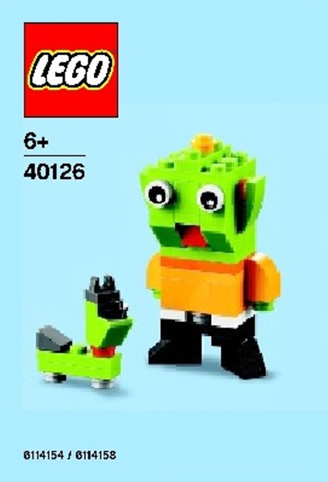 Конструктор LEGO (ЛЕГО) Promotional 40126 Alien