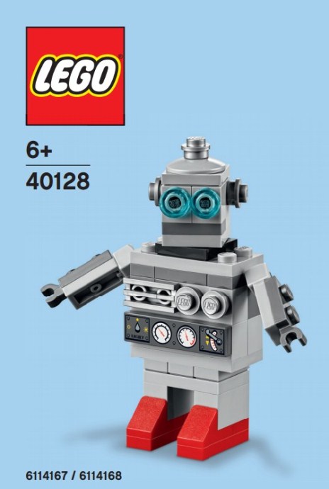 Конструктор LEGO (ЛЕГО) Promotional 40128 Robot