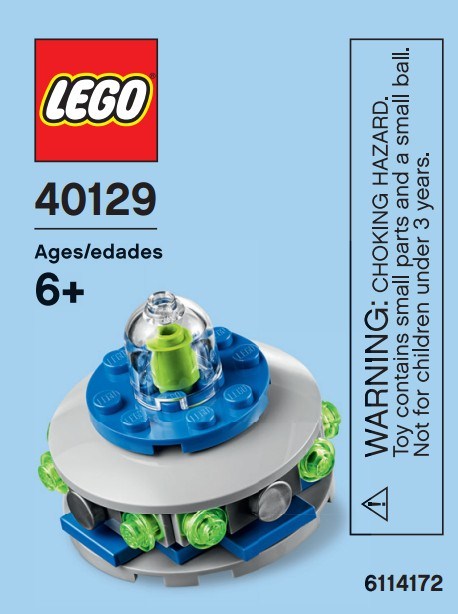 Конструктор LEGO (ЛЕГО) Promotional 40129 UFO