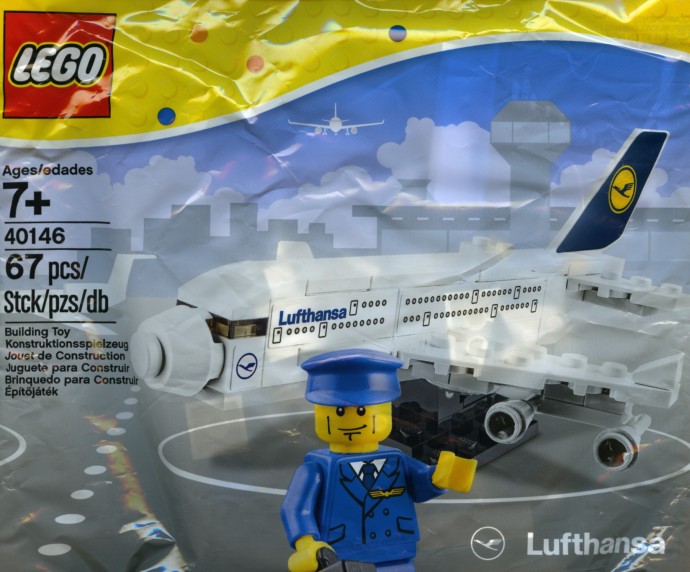 Конструктор LEGO (ЛЕГО) Promotional 40146 Lufthansa Plane