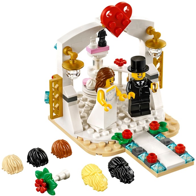 Конструктор LEGO (ЛЕГО) Miscellaneous 40197 Wedding Favour Set 2018