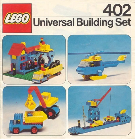 Конструктор LEGO (ЛЕГО) Universal Building Set 402 Building Set, 6+