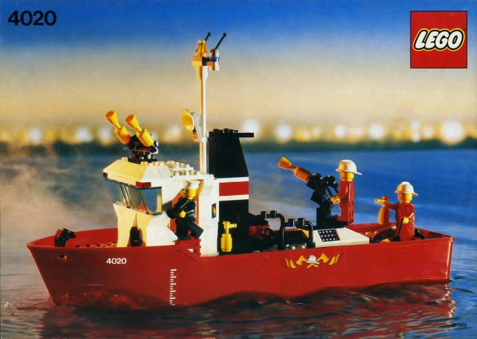 Lego firefighter boat 2025