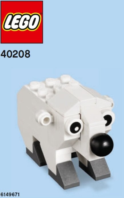 Конструктор LEGO (ЛЕГО) Promotional 40208 Polar Bear