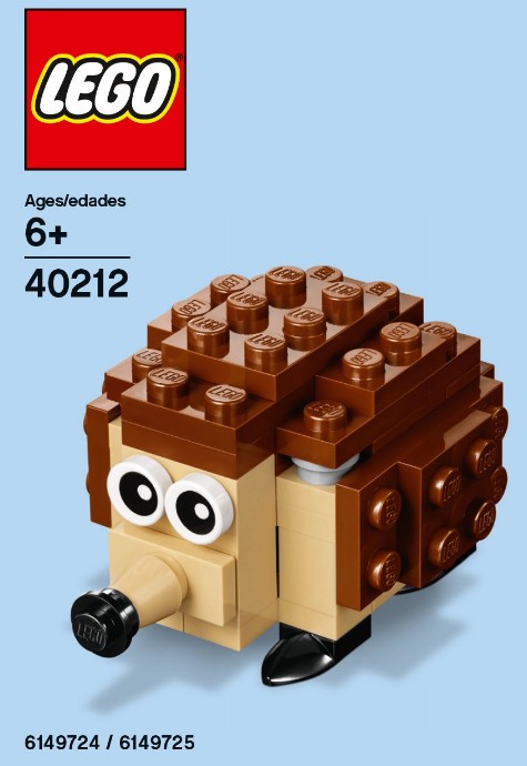 Конструктор LEGO (ЛЕГО) Promotional 40212 Hedgehog