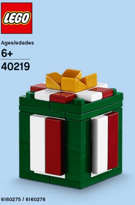 Christmas Present 40219 Promotional LEGO