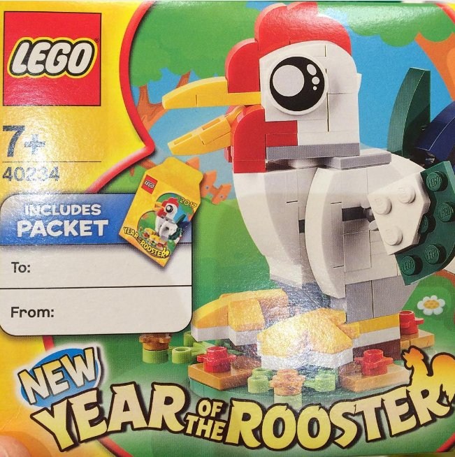 Конструктор LEGO (ЛЕГО) Seasonal 40234 Year of the Rooster
