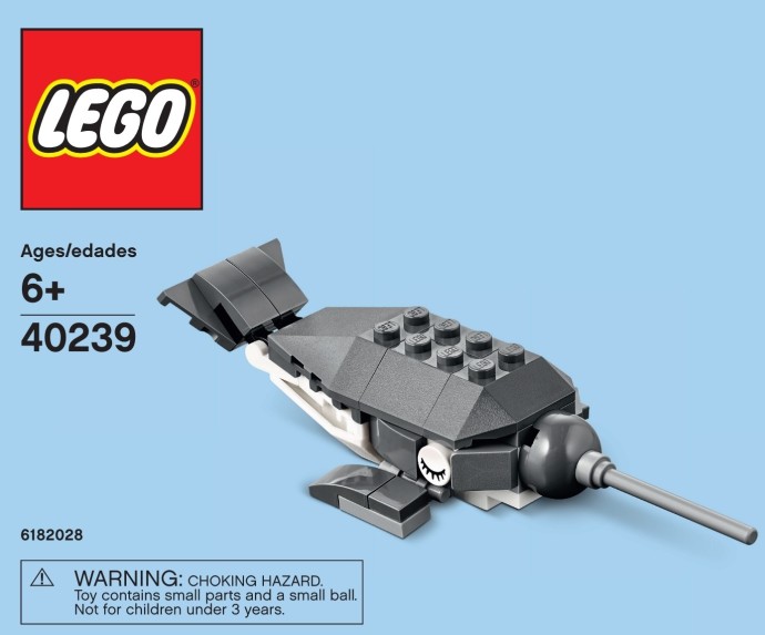 Конструктор LEGO (ЛЕГО) Promotional 40239 Narwhal