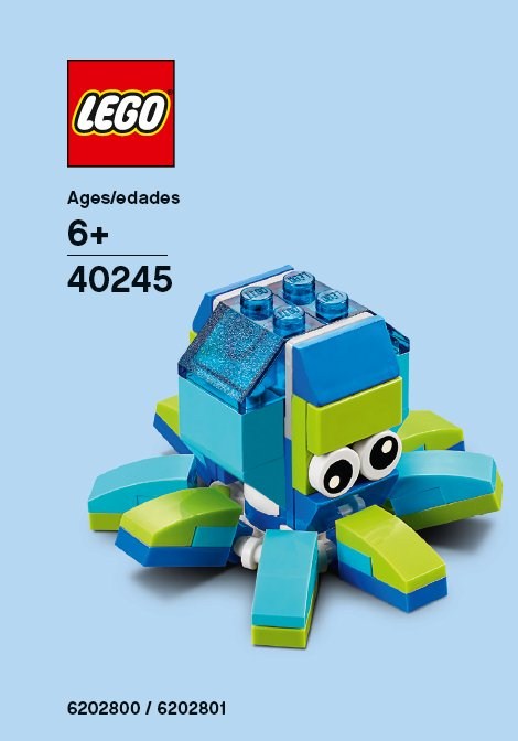 Конструктор LEGO (ЛЕГО) Promotional 40245 Octopus