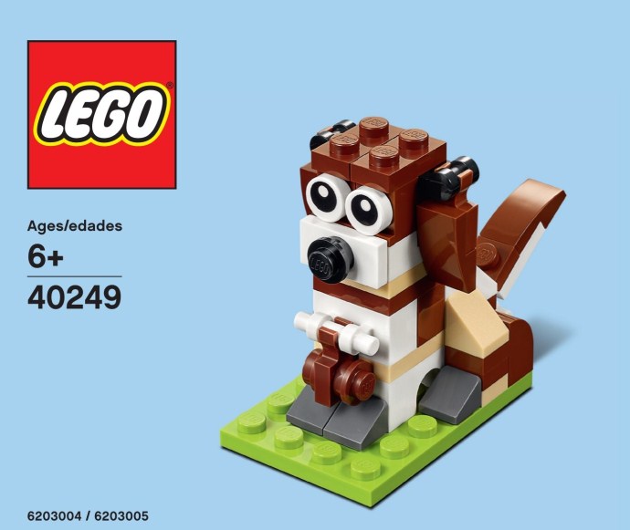 Конструктор LEGO (ЛЕГО) Promotional 40249 St. Bernard Dog