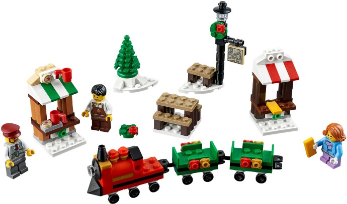 Конструктор LEGO (ЛЕГО) Seasonal 40262 Christmas Train Ride