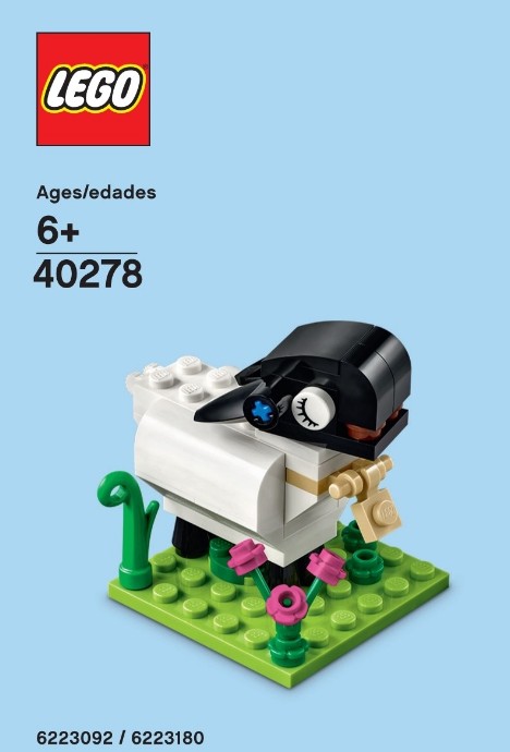 Конструктор LEGO (ЛЕГО) Promotional 40278 Lamb