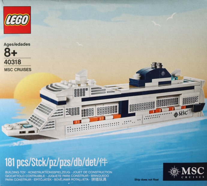 Конструктор LEGO (ЛЕГО) Promotional 40318 MSC Cruises