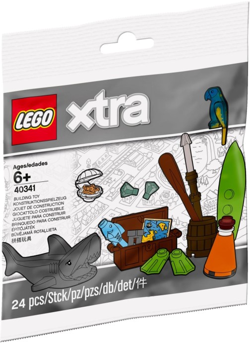 Конструктор LEGO (ЛЕГО) Xtra 40341 Sea Accessories