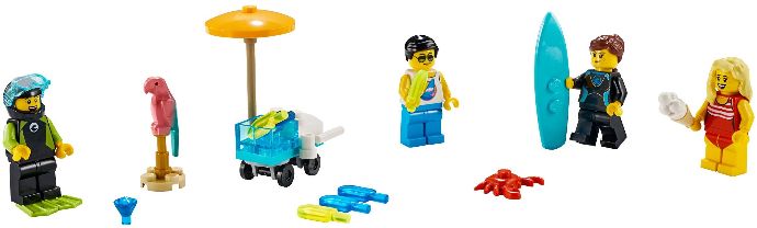 Конструктор LEGO (ЛЕГО) Miscellaneous 40344 Summer Celebration Minifigure Pack