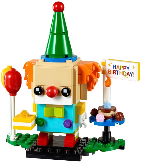 Конструктор LEGO (ЛЕГО) BrickHeadz 40348 Birthday Clown