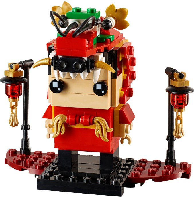 Конструктор LEGO (ЛЕГО) BrickHeadz 40354 Dragon Dance Guy