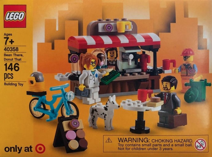 Конструктор LEGO (ЛЕГО) Promotional 40358 Bean There, Donut That