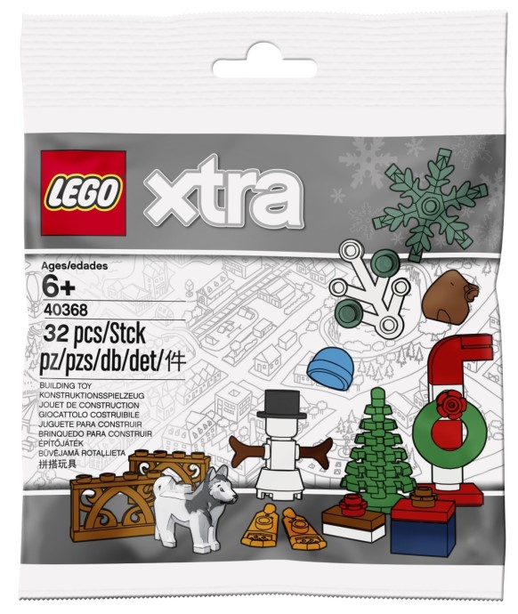 Конструктор LEGO (ЛЕГО) Xtra 40368 Christmas Accessories