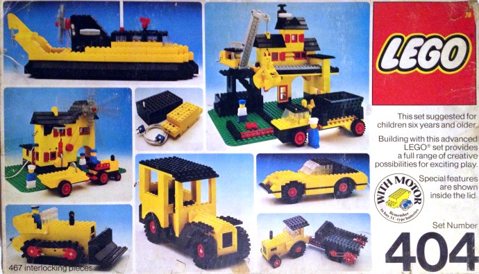 Конструктор LEGO (ЛЕГО) Universal Building Set 404 Building Set, 6+