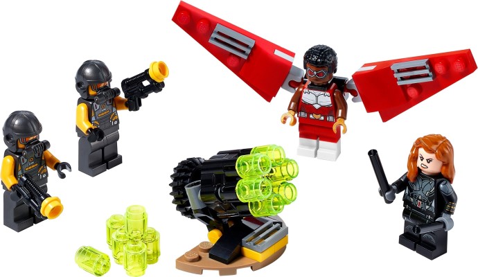 Конструктор LEGO (ЛЕГО) Marvel Super Heroes 40418 Falcon & Black Widow Team-Up