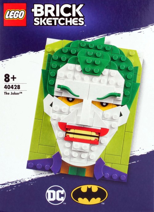 Конструктор LEGO (ЛЕГО) Brick Sketches 40428 The Joker