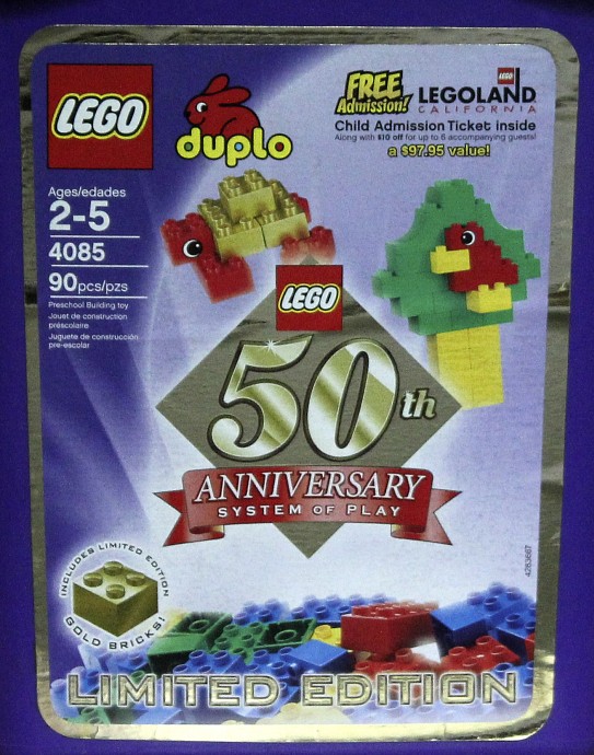 Конструктор LEGO (ЛЕГО) Duplo 4085 50th Anniversary Bucket