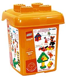 Конструктор LEGO (ЛЕГО) Explore 4089 Orange Bucket XL