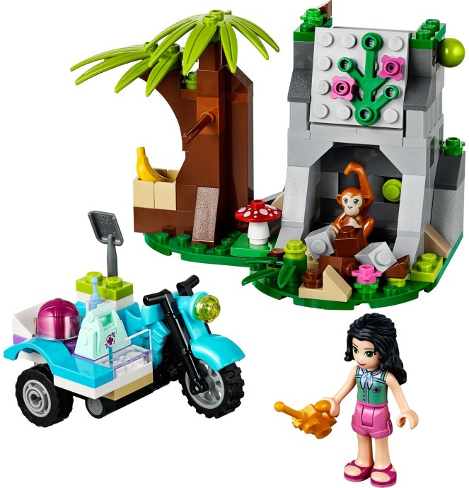 Конструктор LEGO (ЛЕГО) Friends 41032 First Aid Jungle Bike